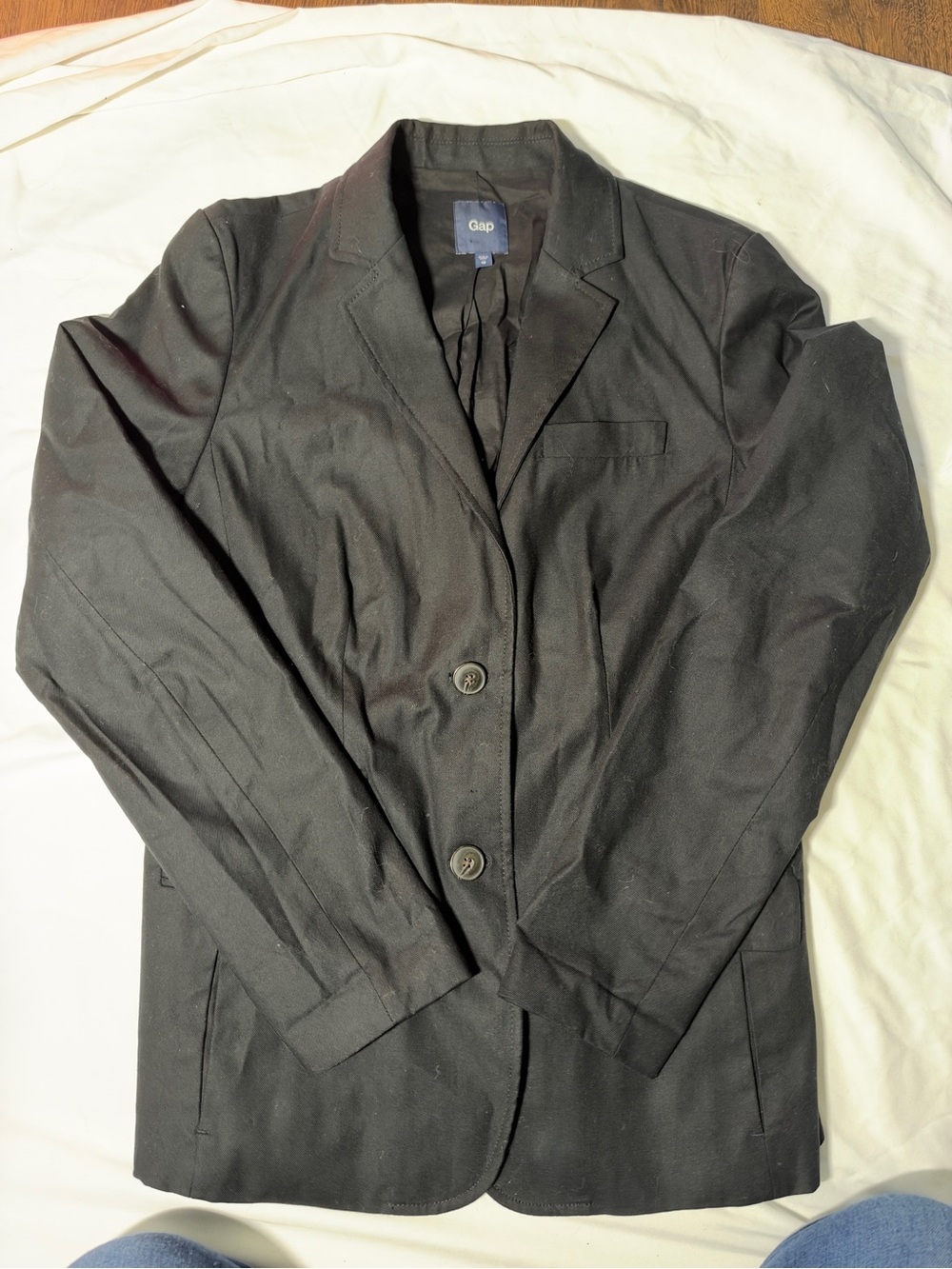 GAP Black Two-Button Women's Blazer